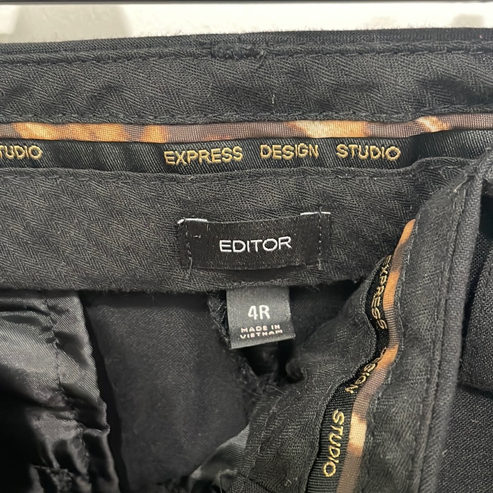 Express Editor Pants in Black
